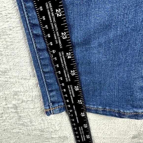 Jessica Simpson Women's Skinny Jeans High Rise Stretch Five Pockets Blue Size 12 - Picture 8 of 10